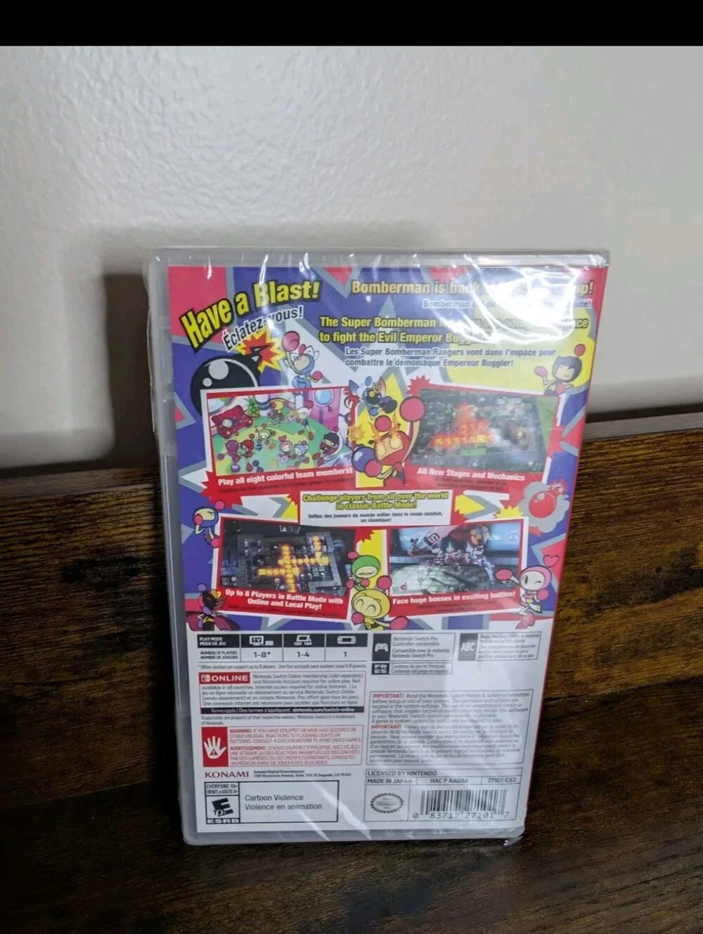 Super Bomberman R- Nintendo Switch New Factory Sealed - Picture 2 of 2
